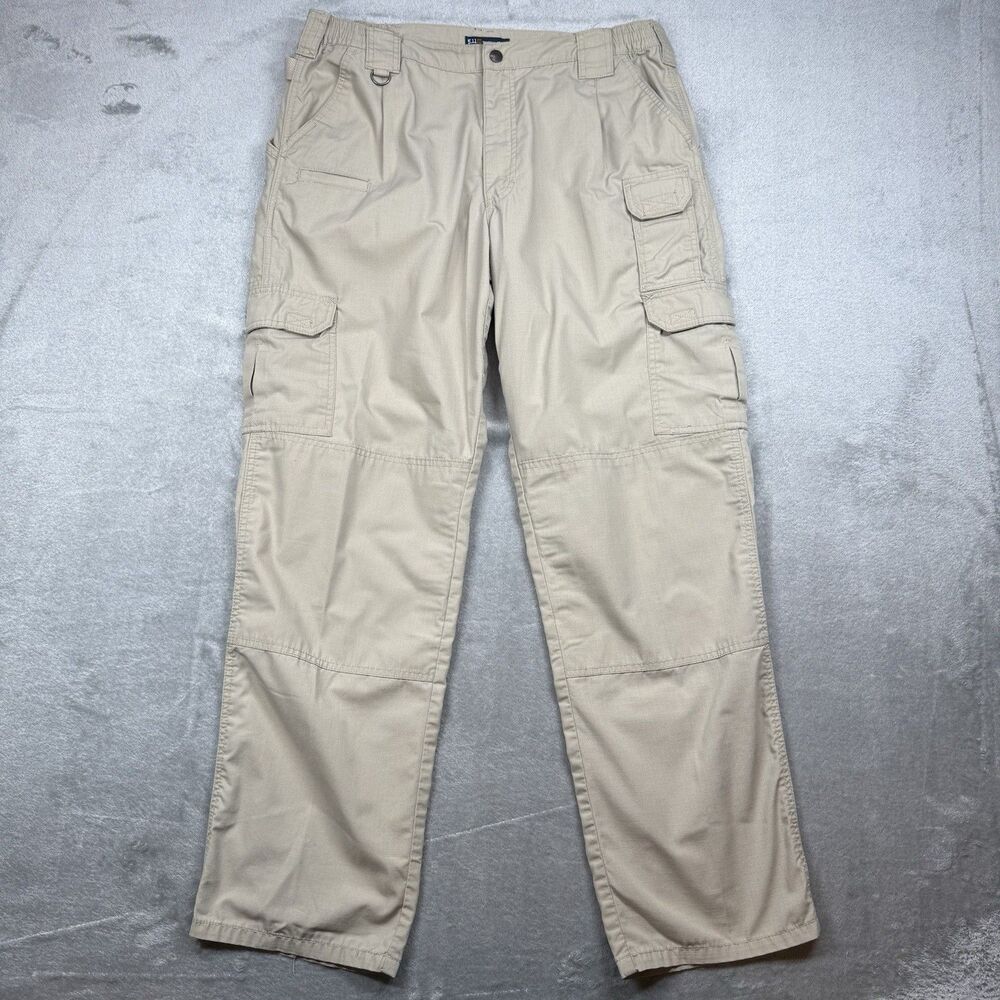 5.11 511‎ Tactical Taclite Pro Cargo Pants Men’s 38x34 Tan Ripstop Duty Combat